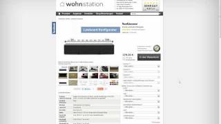 Video Tutorial Wohnstation Lowboard Konfigurator [upl. by Dinin]