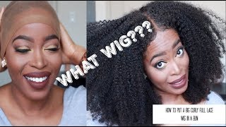 WHAT WIG How to Put a Full Lace unit in a PonytailBun ft Hergivenhair [upl. by Haymo658]