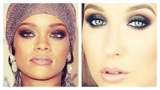 Rihanna Inspired Makeup  CFDA Awards  Jaclyn Hill [upl. by Fredelia300]