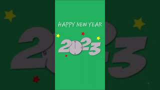 New Year Countdown Clock 2023 HAPPY NEW YEAR 2023 [upl. by Orecul]