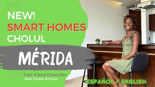 2 BR smart home for sale in Merida  Townhouse de 2 recámaras com domótica en venta [upl. by Herrick]