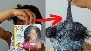 HOW TO APPLY TEXTURIZER AT HOME STEP BY STEP JUST FOR ME TEXTURE SOFTENER [upl. by Anawqahs116]