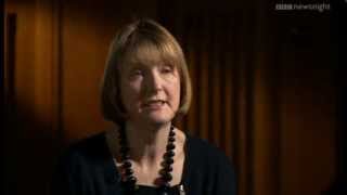 NEWSNIGHT Harriet Harman talks exclusively about the Paedophile Information Exchange [upl. by Arolf]