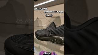 NIKE GIANNIS IMMORTALITY 4 EPquotBLACKquotimmortalitygiannisbasketballshoesnikesneakersforyounike [upl. by Nessah203]