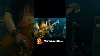 November Rain  Guns N Roses [upl. by Adnolohs914]