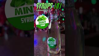 Syrups 101  How to Make Mint Syrup 🍃 [upl. by Latyrc134]