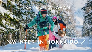 Winter Wonderland Family Adventure Tour  Exploring Central Hokkaidos Snowy Treasures [upl. by Salomone]