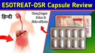 EsotreatDSR Capsule  Esomeprazole and Domperidone Capsule Review in Hindi [upl. by Assillem]