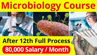 Microbiology Course  Microbiologist Career amp Salary  Best Courses After Class 12th PCB [upl. by Mw711]