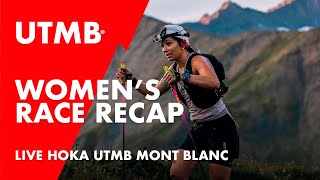 UTMB 2024  WOMEN  How the race was won [upl. by Barina]