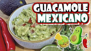 Cómo hacer Guacamole mexicano auténtico [upl. by Ynnavoj416]