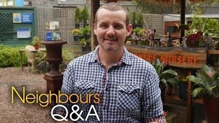 Neighbours QampA  Ryan Moloney Toadie Rebecchi  Part 1 [upl. by Eillim]