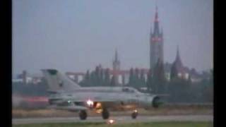 MiG21 Takeoff  Landings [upl. by Nicoli322]