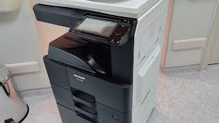 How to Install SHARP PHOTOCOPIER 30M35 Machine [upl. by Uta]