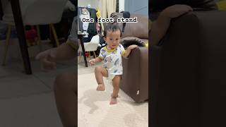 One foot stand baby viralvideo shorts [upl. by Christianity365]