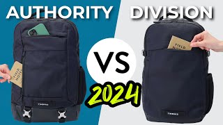 Timbuk2 Authority vs Division Explained in 5 Minutes [upl. by Lemmuela]