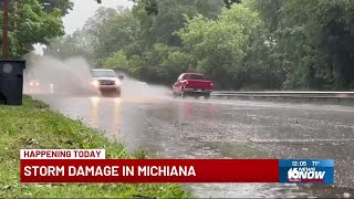 Flooding and ponding in Lincolnway EastVernon Street area [upl. by Naloj]