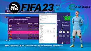 FİFA 23 CHEAT TABLE BASİT HIZLI KURULUM  LİVE EDİTÖR  KARİYER HİLELERİ [upl. by Dami]