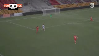 Rasmus Højlund vs Nordsjælland U19 Ligaen 22082020 [upl. by Sigler]