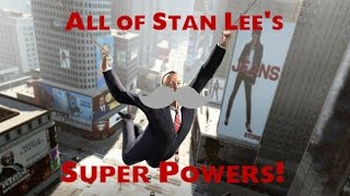 Lego Avengers All of Stan Lees Super Powers [upl. by Einwahr]