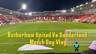 Rotherham United 11 Sunderland Vlog  202324 [upl. by Ylle287]