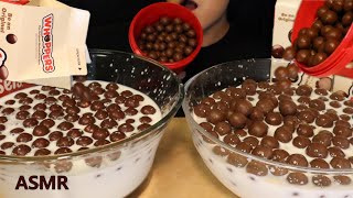 ASMR MALTESERS HERSHEY WHOPPERS CHOCOLATE DESSERT MUKBANG cokelat Socola шоколад チョコレート 초콜릿 디저트 먹방 [upl. by Ahsai904]