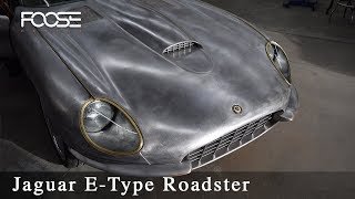 Foose Design Jaguar EType Roadster  Metalwork Complete [upl. by Lienet]