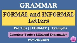 Formal and Informal Letter writing  FORMATS  Pro TIPS  Examples letterwritingformat [upl. by Rodenhouse]