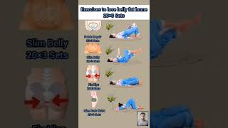 Exercise to lose belly fat home weightloss losebellyfatnow [upl. by Alpheus]