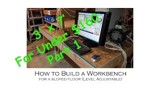 How to Build a Level Workbench for a Sloped Floor [upl. by Naz]