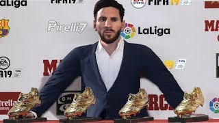 FIFA 19  LIONEL MESSI ► Goals amp Skills 2019 ● GOLDEN BOOT  Pirelli7 [upl. by Daphna599]