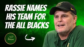 Springbok Team Named For All Blacks Test At Ellis Park [upl. by Norri]