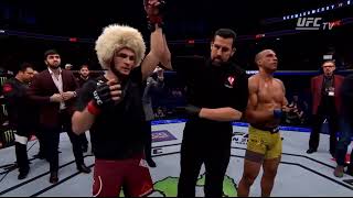 Khabib Nurmagomedov vs Edson Barboza UFC 219 FULL FIGHT NIGHT CHAMPIONSHIP [upl. by Lieberman]