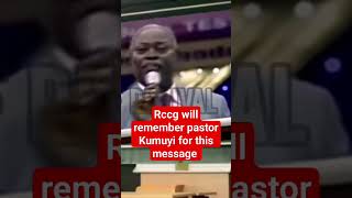 A must watch 😲 RCCG will always remember this moment with Pastor Kumuyi [upl. by Ahtael]