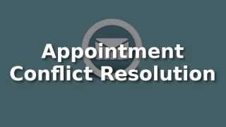 GroupWise 2012 Whats New Appointment Conflict Resolution [upl. by Anny]