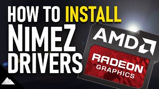 Installing NimeZ 21121 modded AMD Radeon drivers as fast as possible [upl. by Arriet]