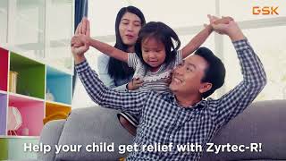 Zyrtec Itchy Skin Rash Child [upl. by Ranit]