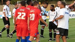 Faversham Town v Gillingham XI  July 2014 [upl. by Lekcim459]