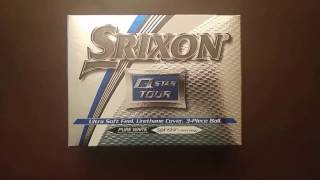 UNBOXING Srixon QStar Tour golf balls [upl. by Anirdnajela5]