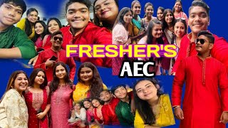 Freshers Party at AEC  freshers  asansol  hindivlog  VLOG 59 [upl. by Alleunamme792]