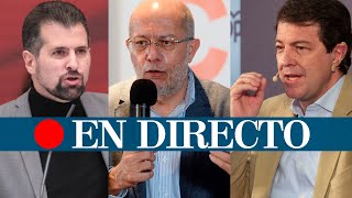 DIRECTO  Debate electoral de Castilla y León con los candidatos de PP PSOE y Ciudadanos [upl. by Wavell598]