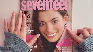 🩵 whisper ASMR 2000s vintage magazine flip through 🔍 jewelry trend spotting [upl. by Aihsit]