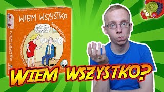 Wiem Wszystko  Gra planszowa [upl. by Enomrej]