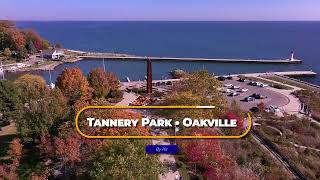 Flying over Tannery Park Oakville [upl. by Freud401]