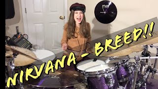 Nirvana  Breed drum cover [upl. by Nedla653]