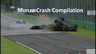 Monza Crash Compilation [upl. by Spaulding969]