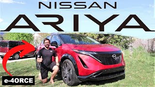 2023 Nissan Ariya Platinum e4orce Better Than A Tesla Model Y [upl. by Enimzaj197]