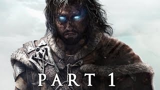 SHADOW OF WAR Walkthrough Gameplay Part 1  Shelob Middleearth [upl. by Narhem889]