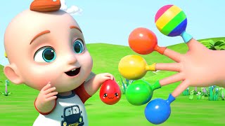 Finger Family Song  More Nursery Rhymes amp Kids Songs  LoLo Baby Songs [upl. by Siocnarf]