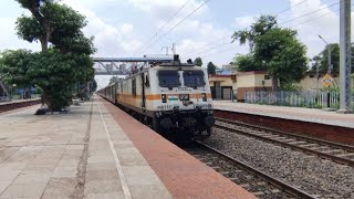 Dangerous 130 Kmph WAP4 amp WAP7 East CoastKandariChannei ACSteelAranyak Exp [upl. by Arimay]